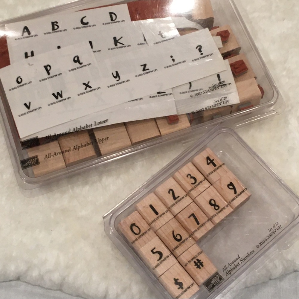 Stampin’ Up! | All Around Alphabet Sets